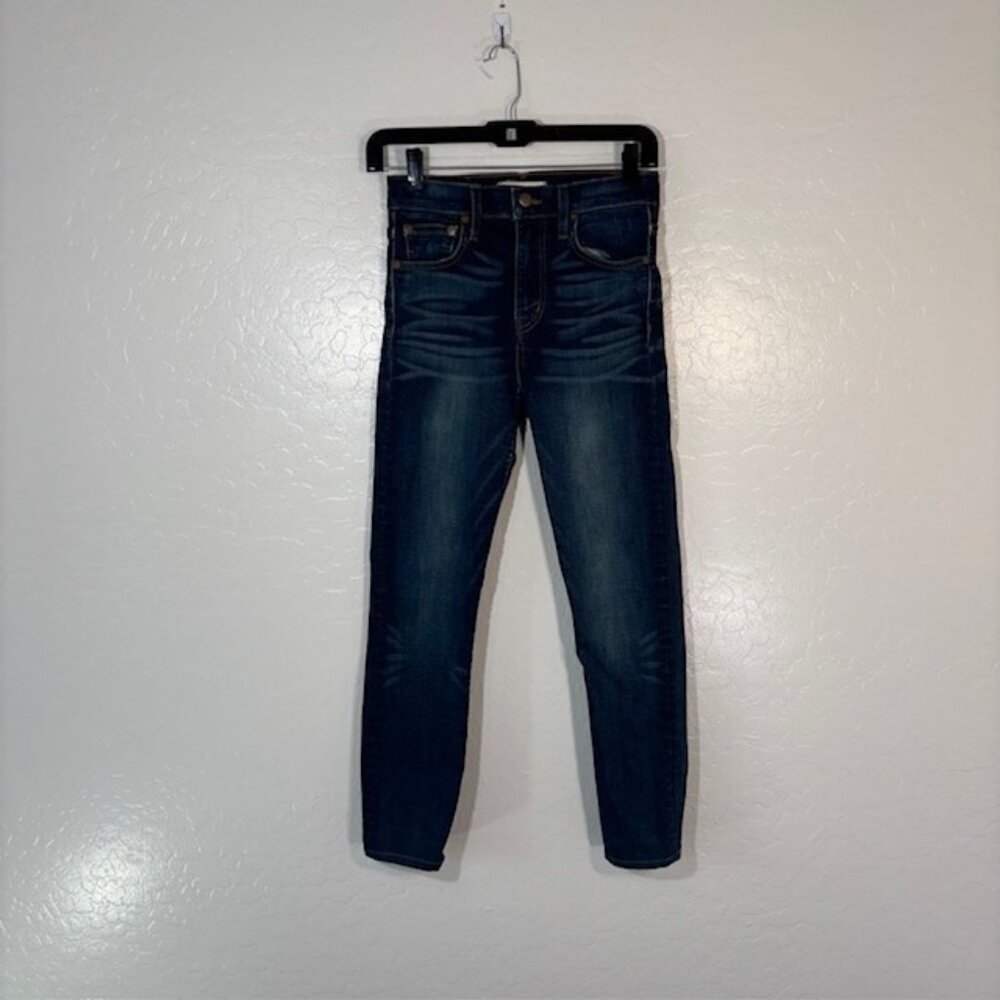Rivet and Thread Jeans Womens 24 Skinny Denim Dark Was 24.5"